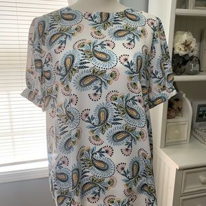 Loft Paisley Blouse